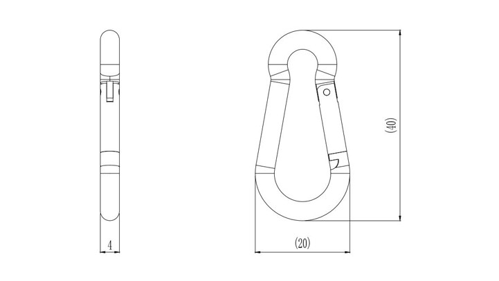 电批滑轮挂钩尺寸