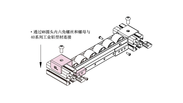 40流利条低接头(配40型材)应用